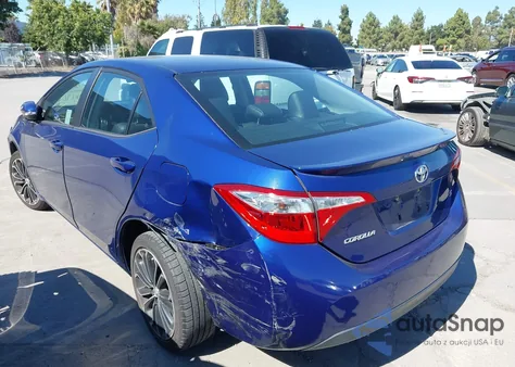 2015 Toyota Corolla S Plus from USA, damaged, VIN 2T1BURHE3FC405608